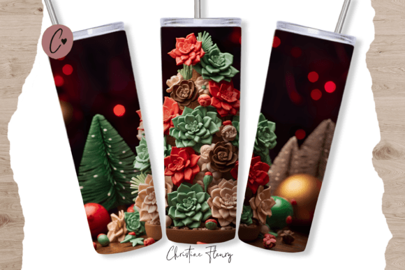 3D Western Christmas Tree Tumbler Wrap: A Practical Guide for Sublimation Creators
