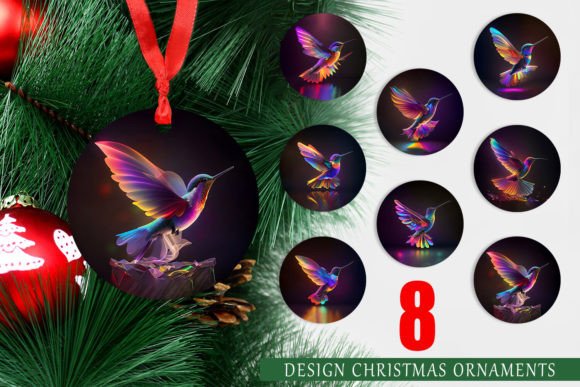 Bringing Nature to Life: The Art of the Christmas Ornament 3D Hummingbird