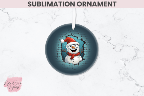Creating a Professional 3D Snowman Sublimation Ornament: A Guide to High-Quality Holiday Decor