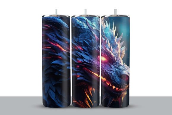 Elevate Your Brand with 3D Dragon Tumbler Wrap