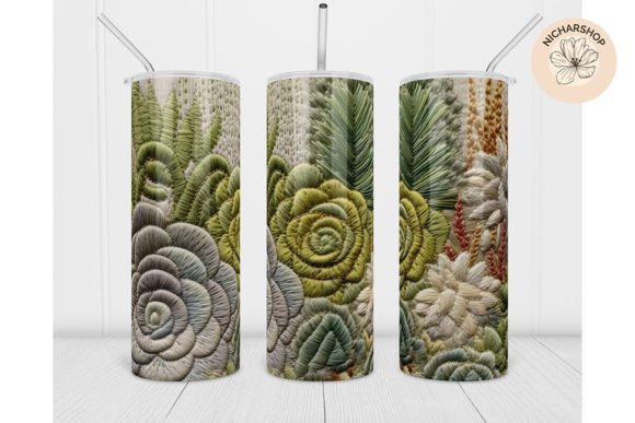 Mastering the 20oz 3D Succulent Embroidery Tumbler Design for Professional Sublimation Results