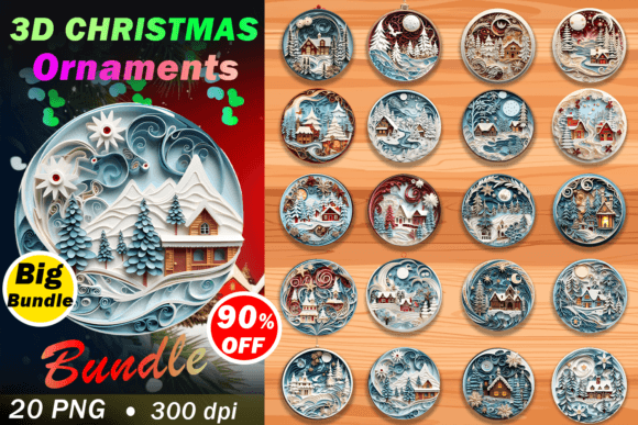 Mastering the 3D Christmas Ornament Bundle
