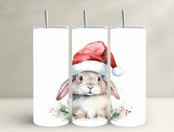 Mastering the 3D Christmas Rabbit 20oz Tumbler Wrap for Professional Results