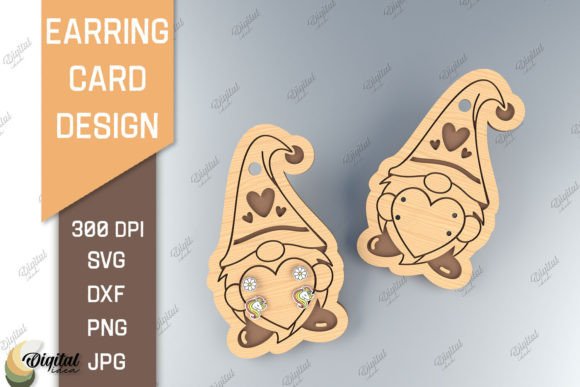 Mastering the 3D Layered Earring Card SVG