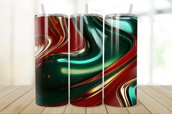Mastering the 3D Wave Liquid Tumbler Wrap