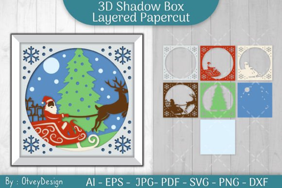 Mastering the Christmas 3D Shadow Box Layered Papercut for Professional Decor and Craft Workflows