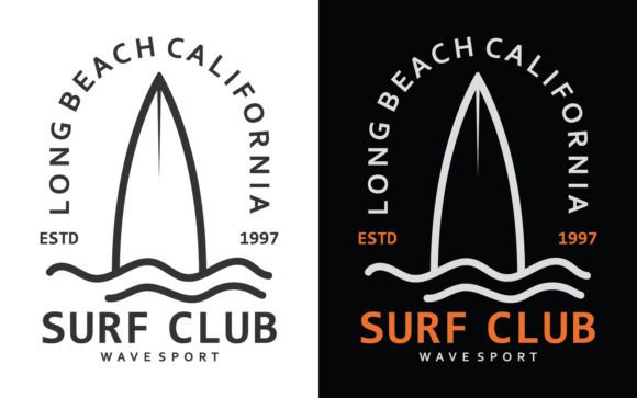 The Art and Utility of the Vector Surfboard Logo Icon in Modern Design