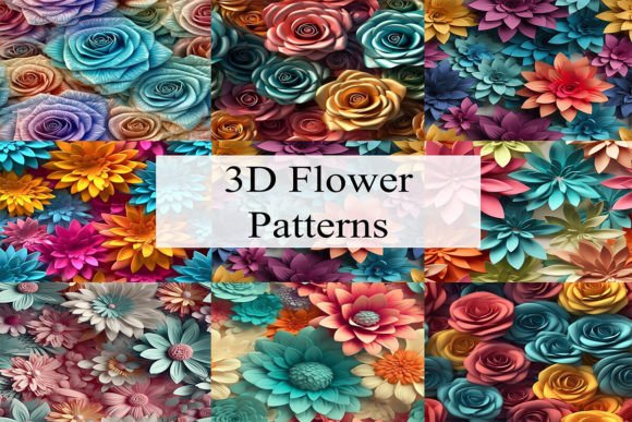 Unlocking Creativity with 3D Flower Digital Papers: A Guide to Modern Design Assets